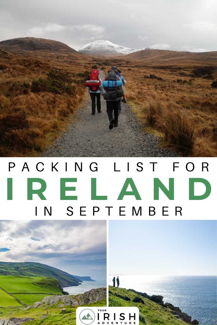 Packing List For Ireland in September