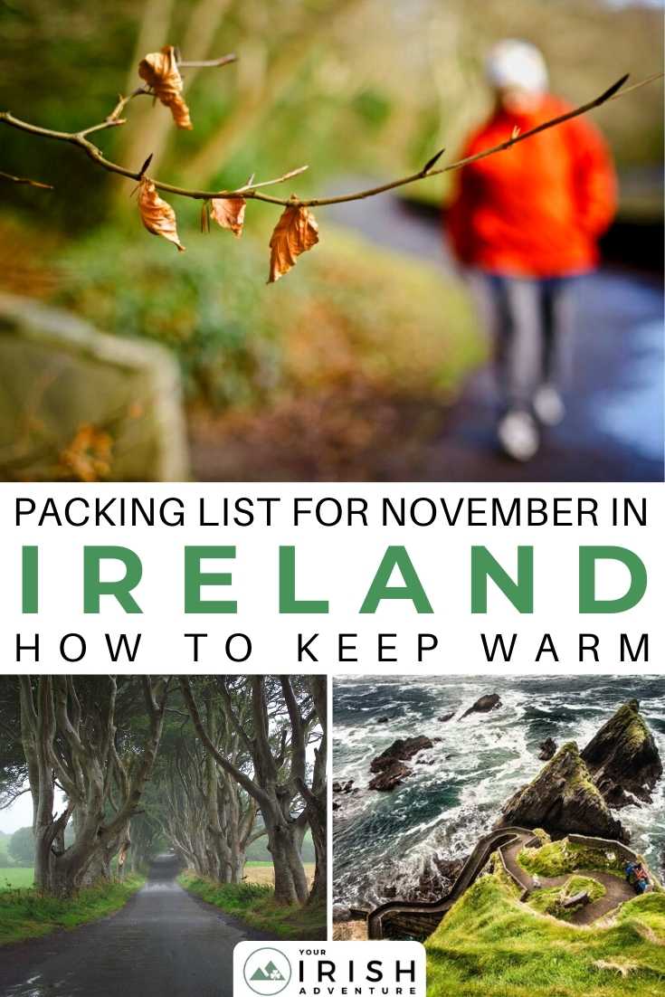 Packing List For November in Ireland: How To Keep Warm!