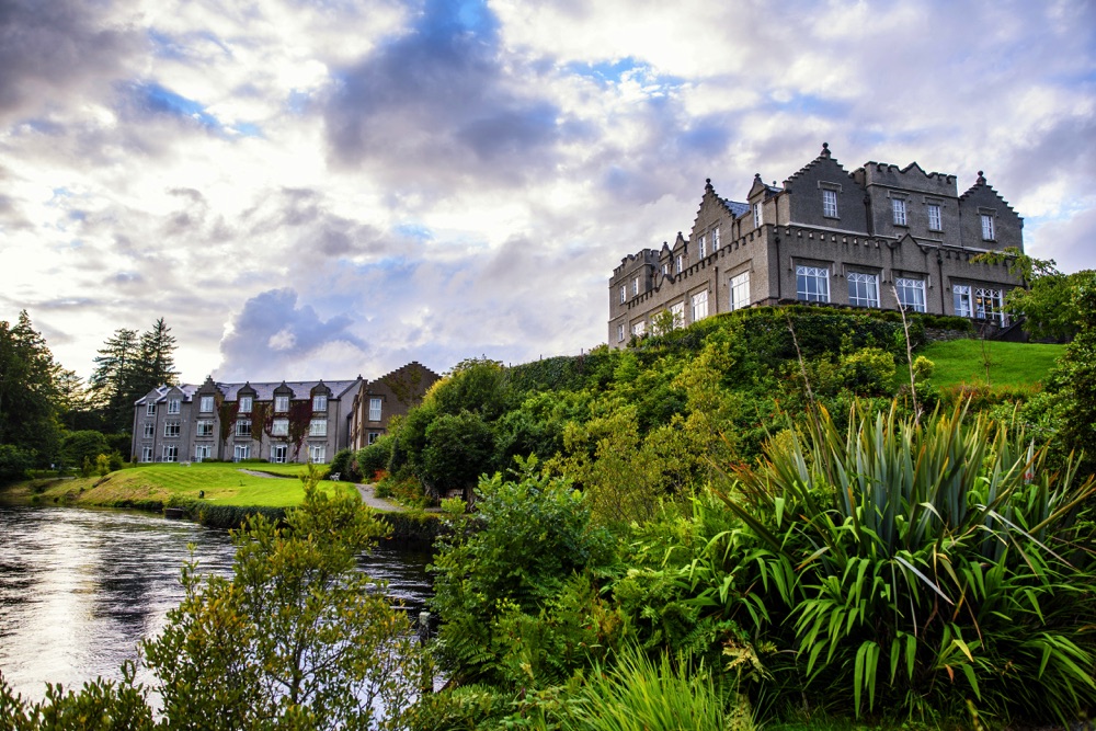 Ballynahinch Castle Hotel afternoon tea in ireland