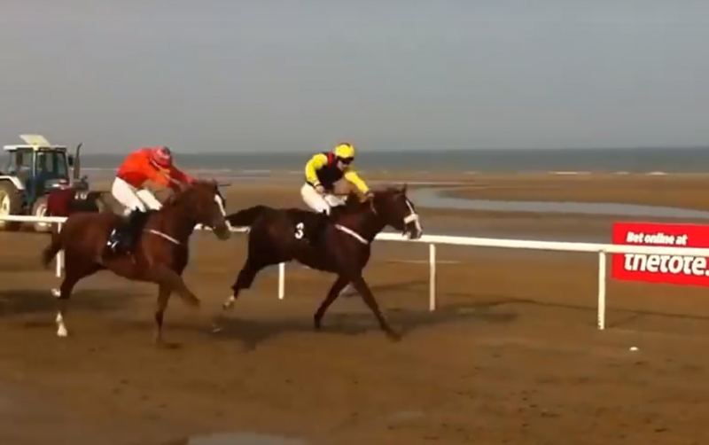 Beach horse Racing Meath