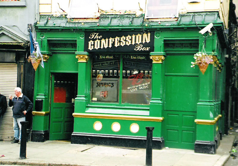 the confession box Dublin