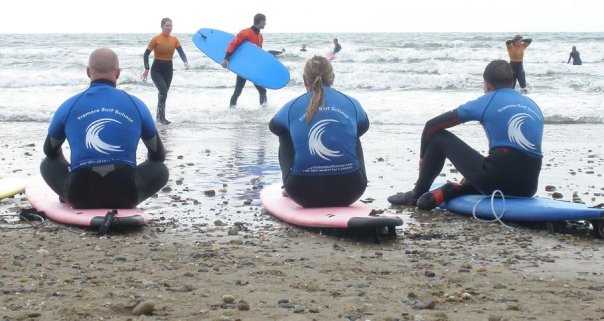 Surfing in Waterford