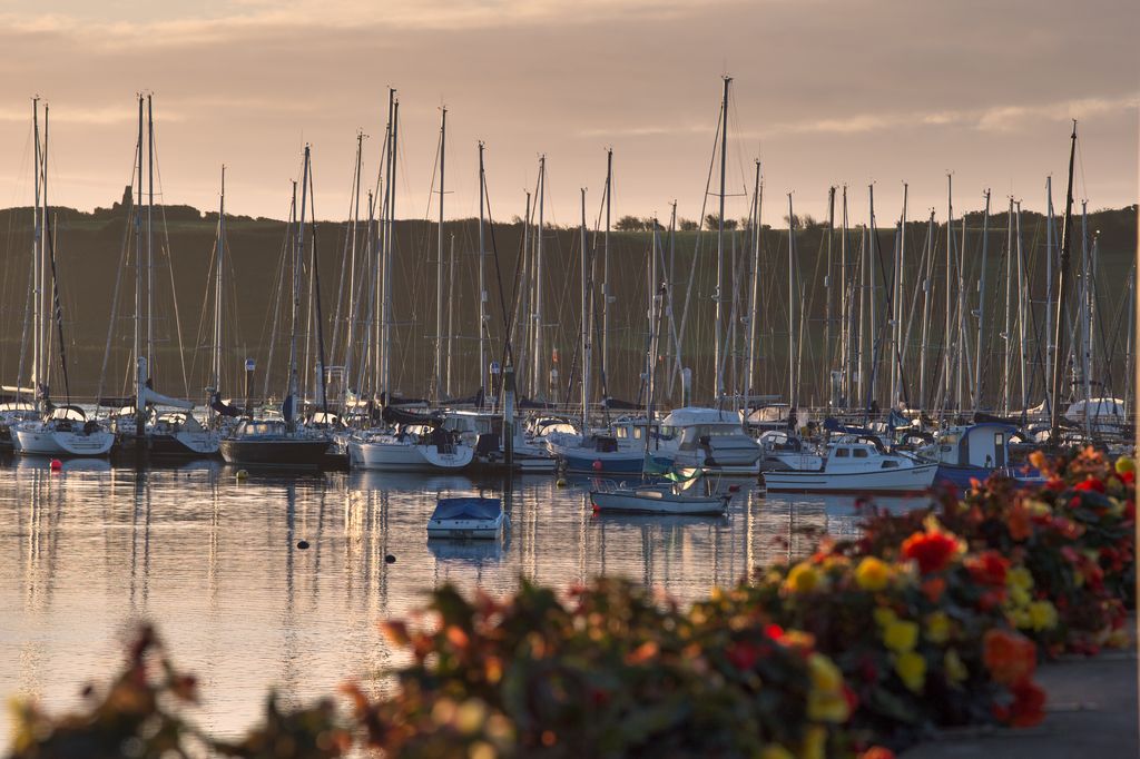 kinsale harbour sunset