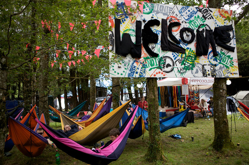 Hammocks at Castlepalooza