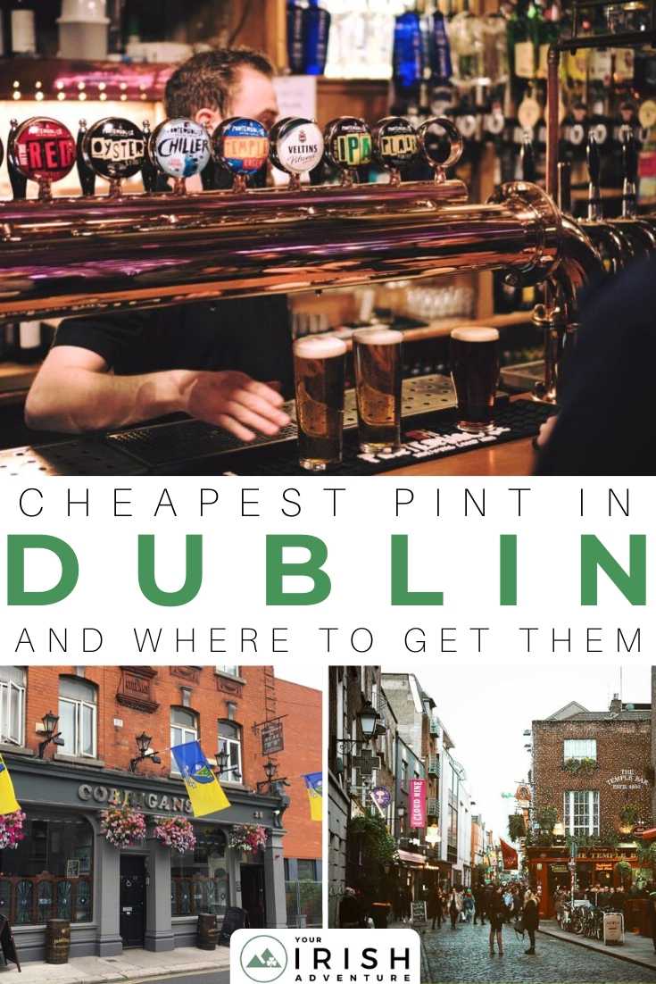 Cheapest Pint In Dublin And Where To Get Them