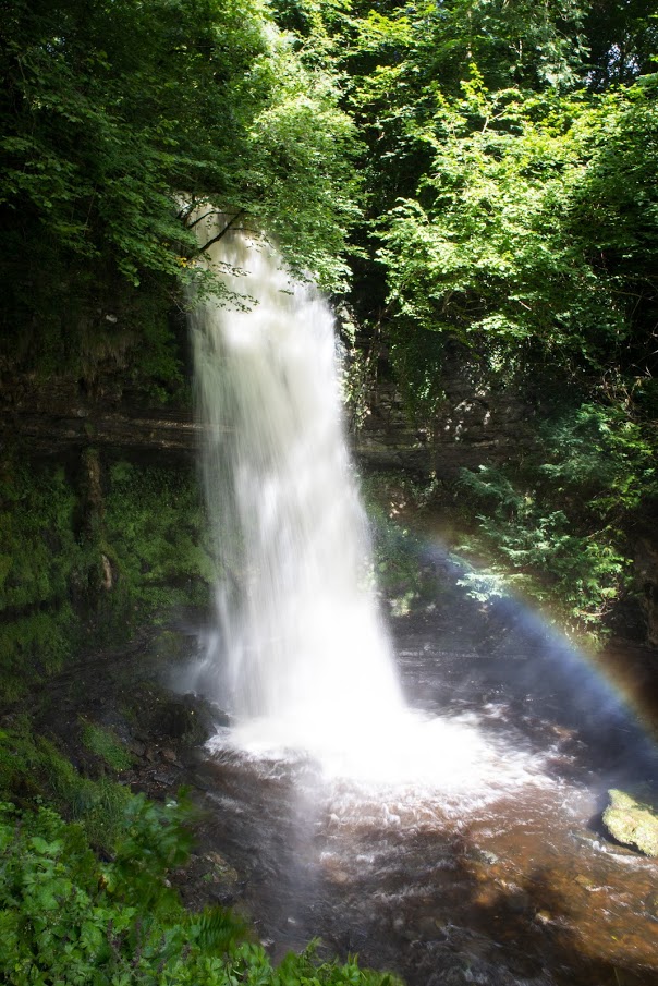 Glencar Waterfall rainbow