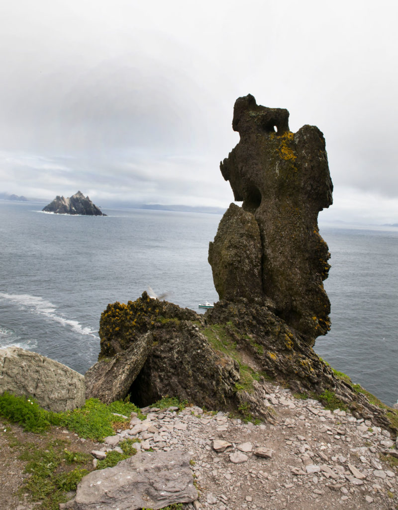 The wailing woman on Skellig Michael