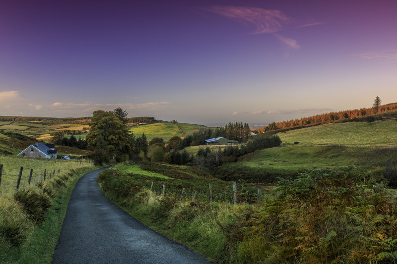 A road in ireland