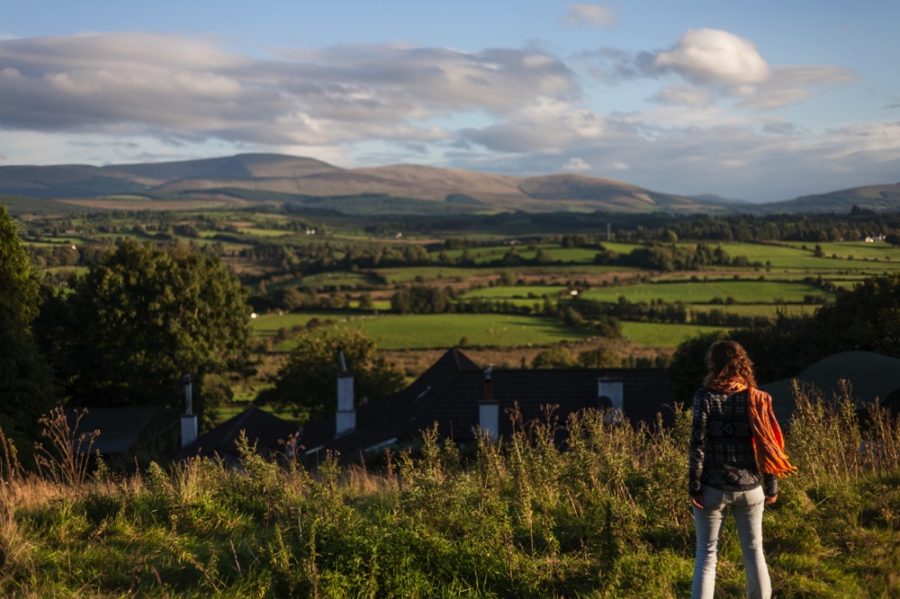 hiking wicklow way ireland