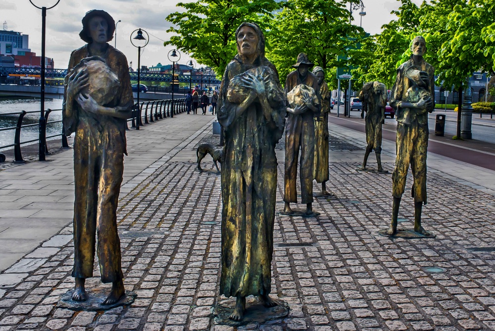 ireland memorial famine