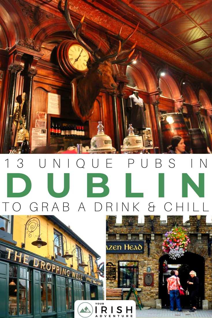 13 Unique Pubs In Dublin To Grab A Drink & Chill