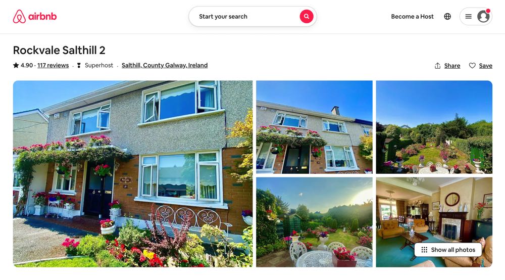 cheap airbnbs in galway