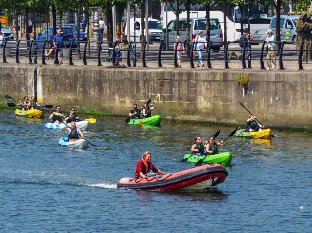kayaking in dublin tours