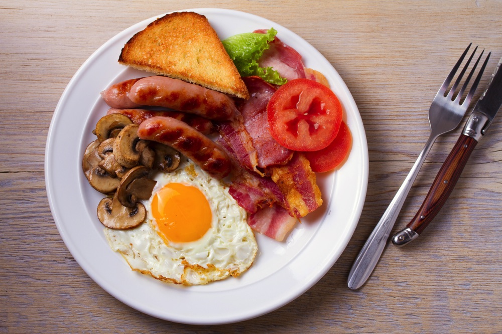 full irish breakfast in cork on a weekend