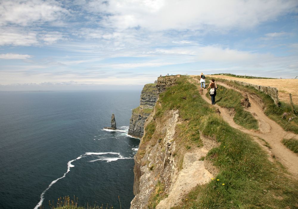 Hiking Doolin To The Cliffs Of Moher Doolin Cliff Walk 