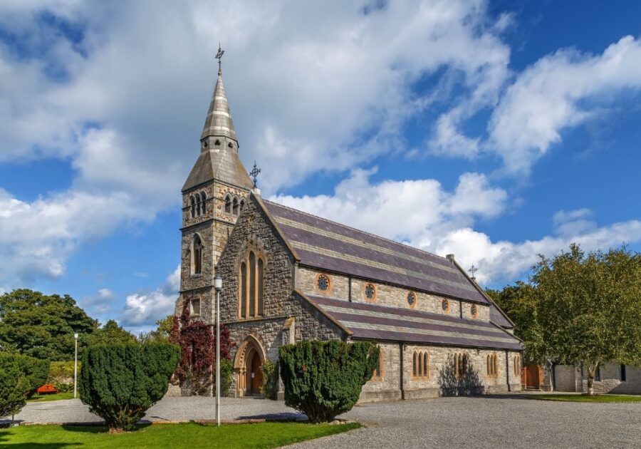 St Mary's Angelican Church in Howth, Ireland.
