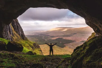 The Dangerous Hike Up To Ireland’s Highest Cave