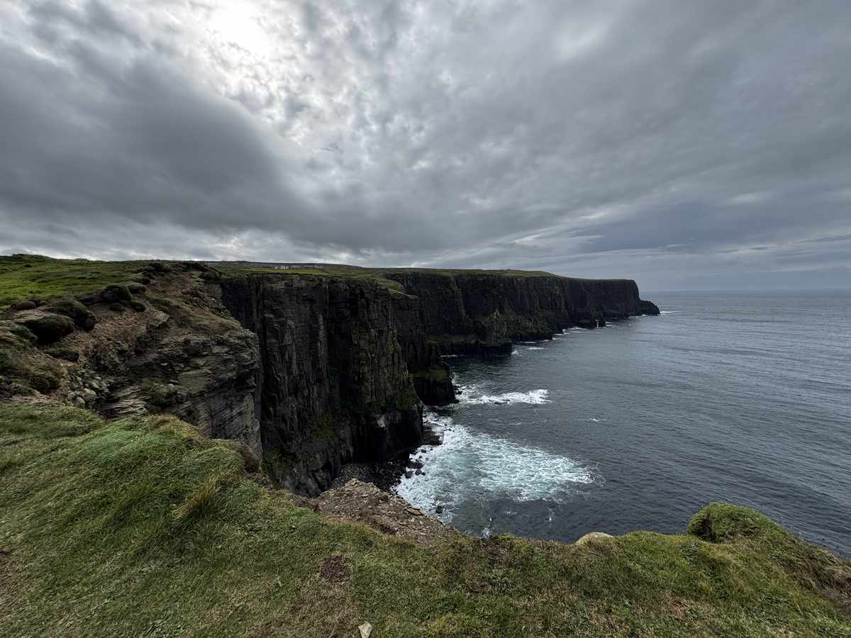Clouds over the Cliffs of Moher