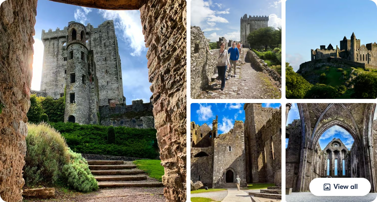 Dublin: Blarney Castle, Rock of Cashel & Cahir Castle