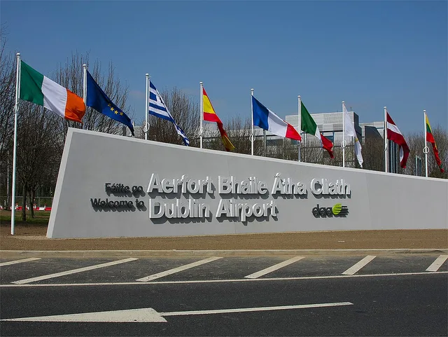 Sleeping in Dublin Airport