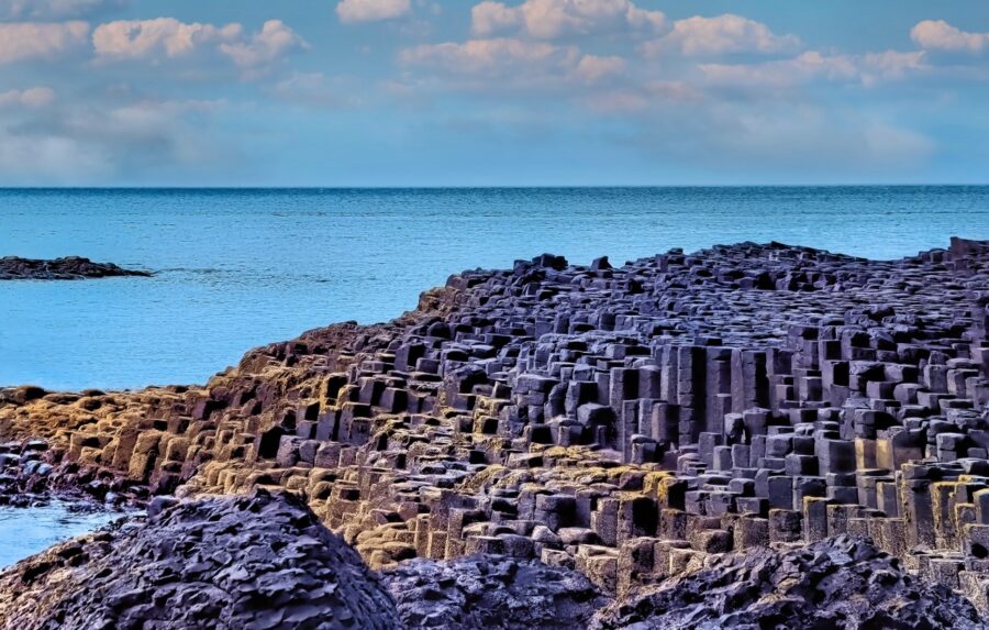 Giant's Causeway basalt columns