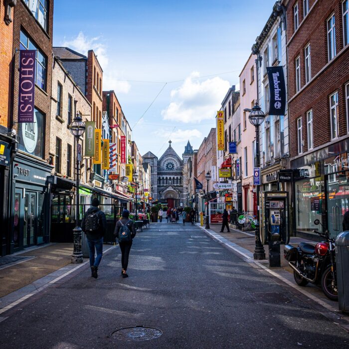 dublin city walking