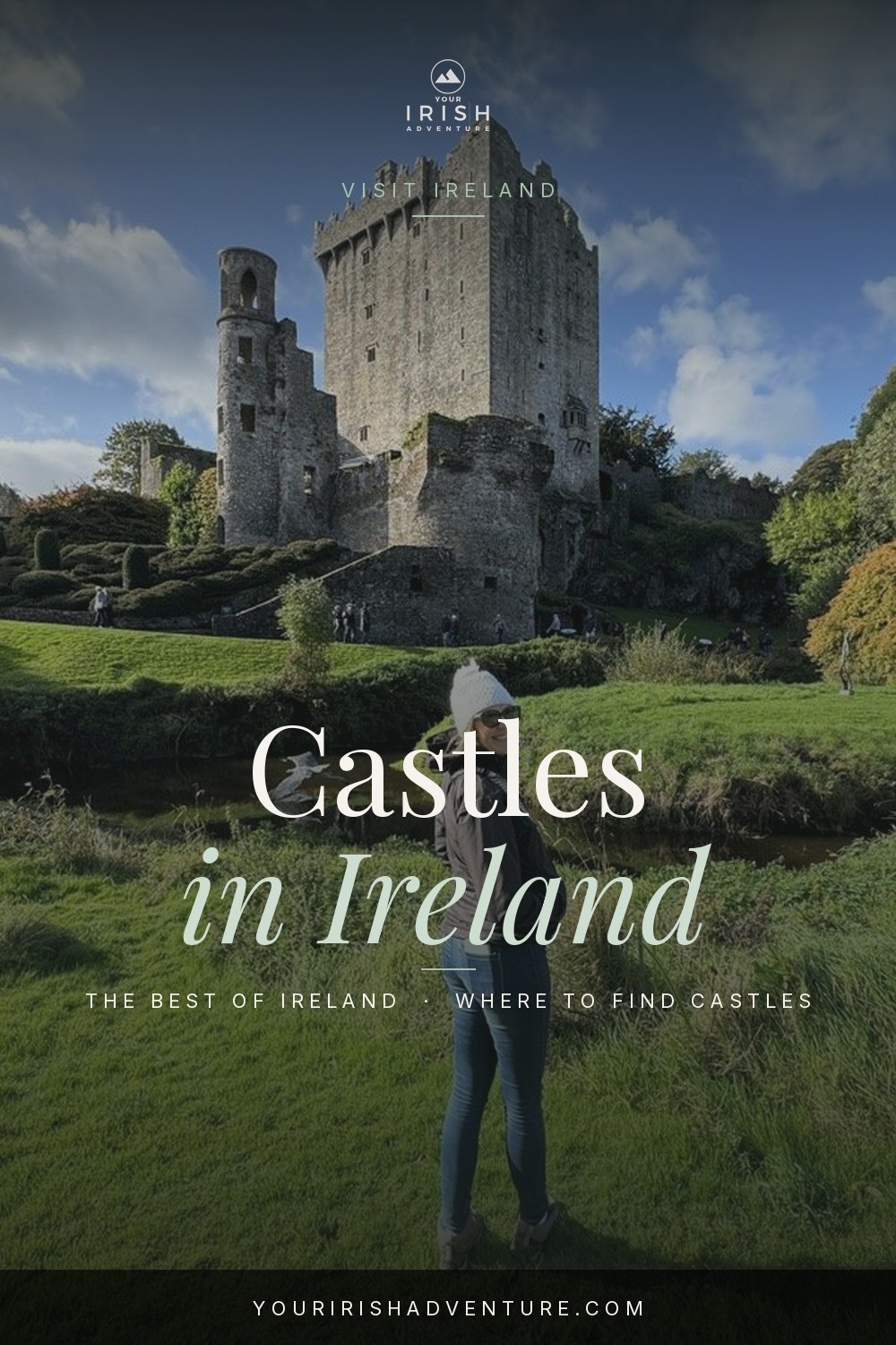 The Best Castles in Ireland, Pinterest pin