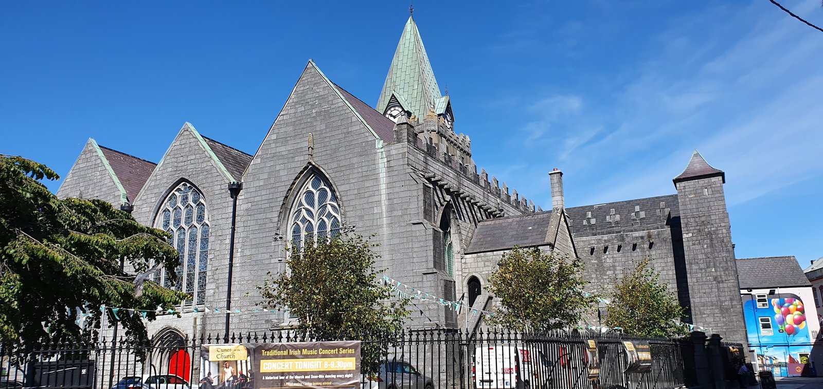The Collegiate Church of St. Nicholas, a medieval church in Galway