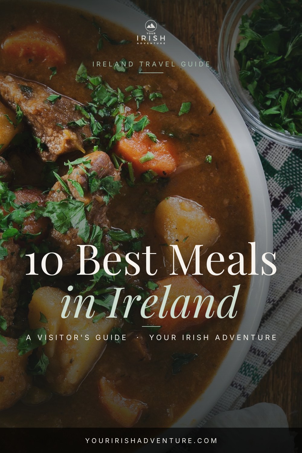 10 Best Meals in Ireland (What to Eat and Drink) — Pinterest pin