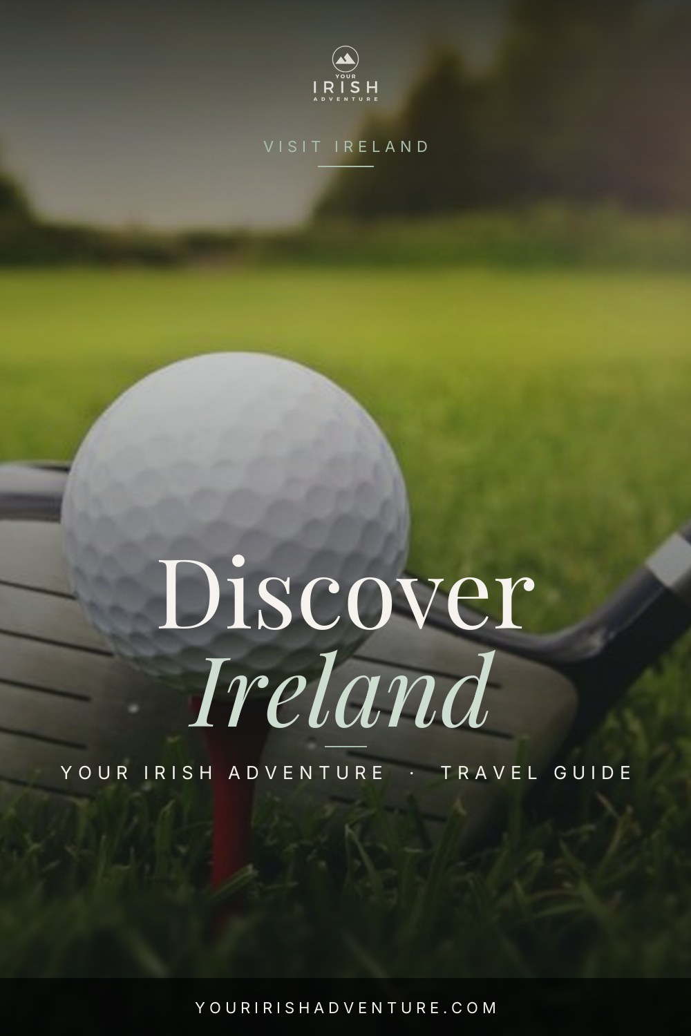 7 Best Northern Ireland Golf Courses — Pinterest pin