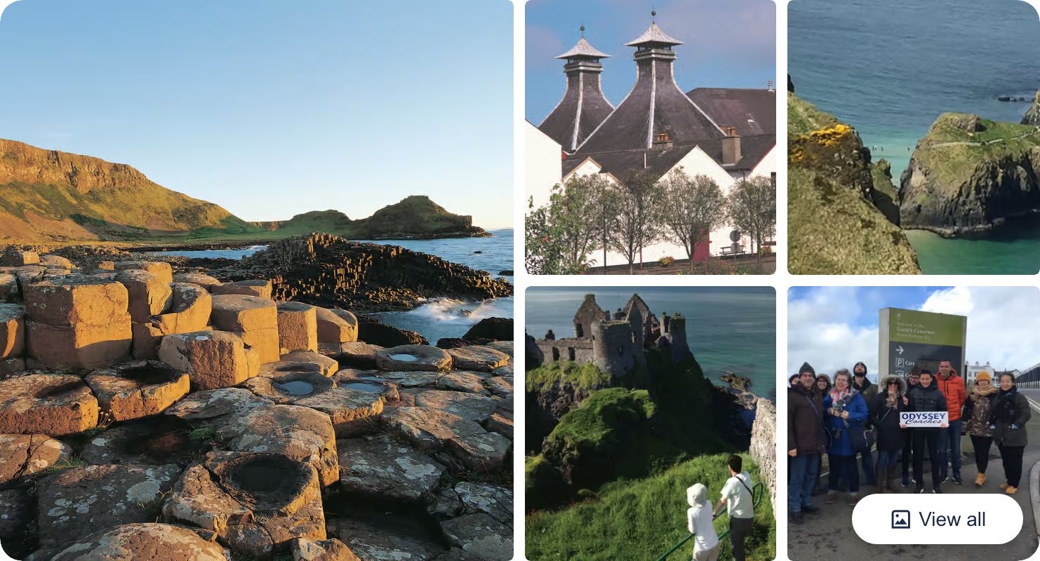 From Belfast: Giant's Causeway Day Trip with Extra Legroom