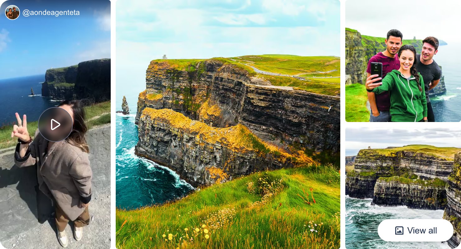 From Dublin: Cliffs of Moher, Burren and Galway City Day Tour