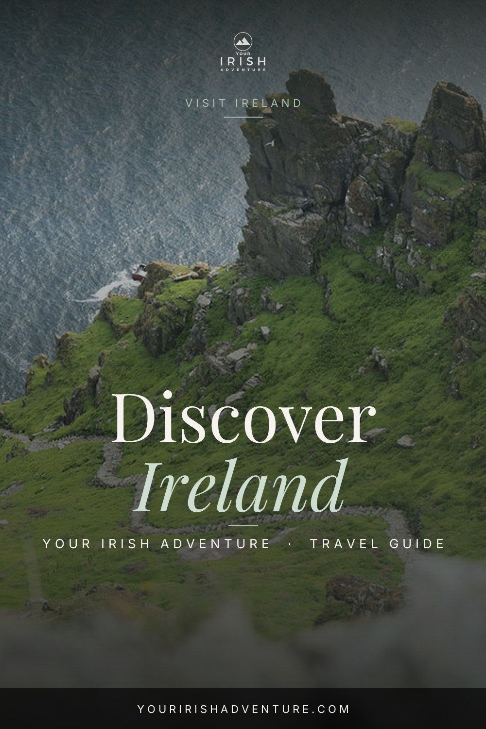 Guide To Visiting The Magical Skellig Islands — Pinterest pin