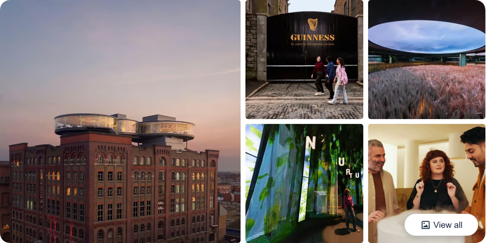 Guinness Storehouse Self-Guided Tour with Free Pint