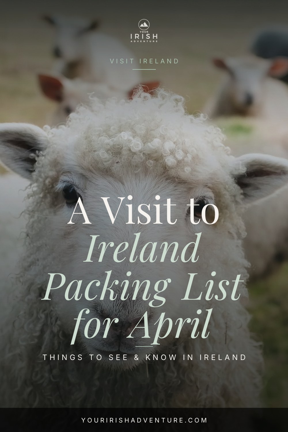 Ireland Packing List for April: Spring Is In The Air — Pinterest pin