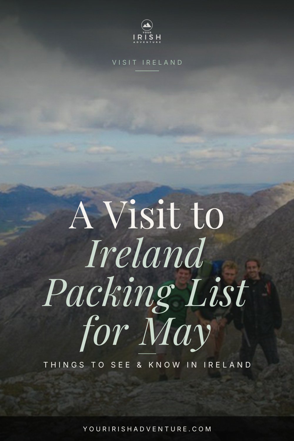 Ireland Packing List for May: Summer Is Here — Pinterest pin