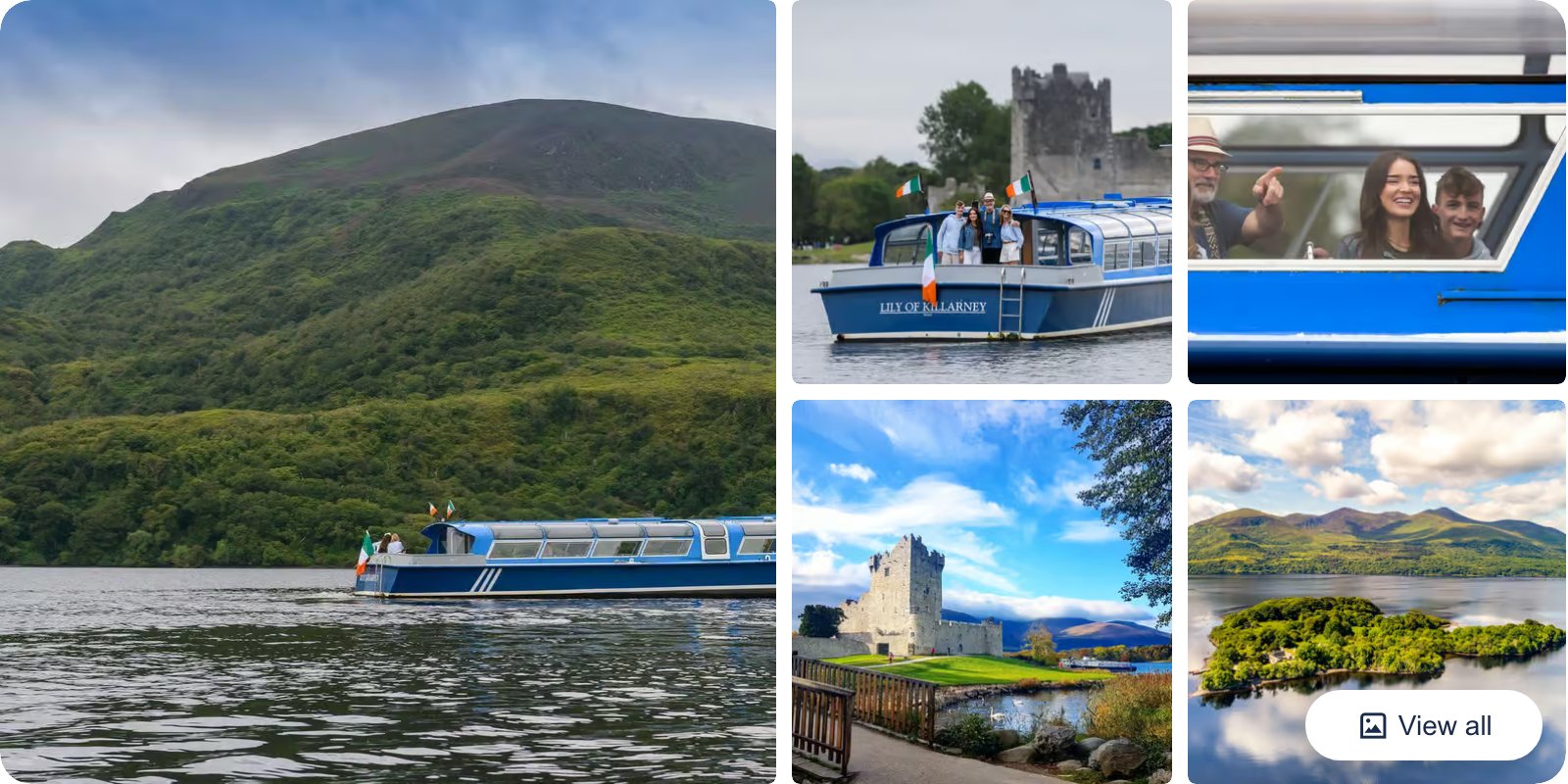 Lakes of Killarney Boat Cruise