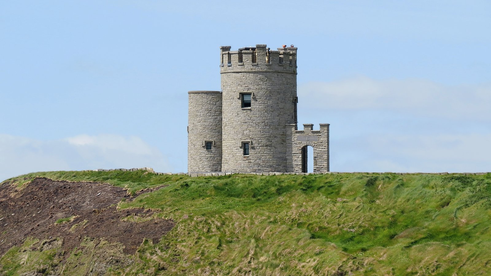 O'Brien's Tower at the highest point of the Cliffs of Moher