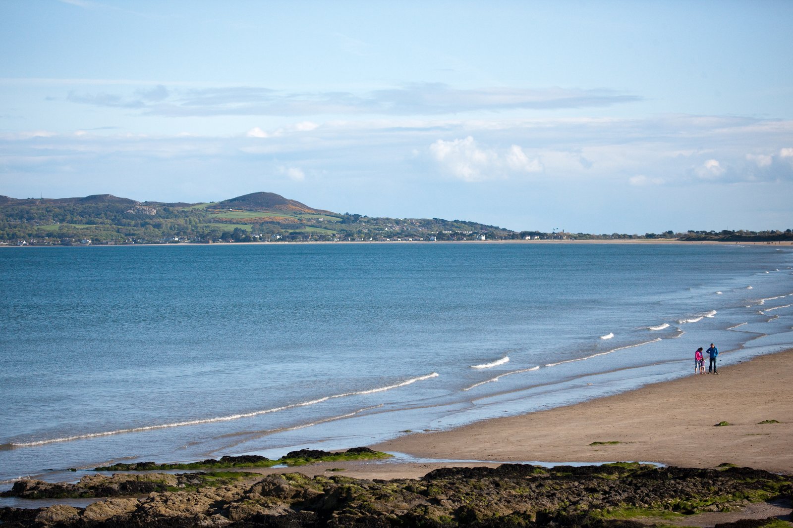 Portmarnock Velvet Strand long flat beach north of Dublin