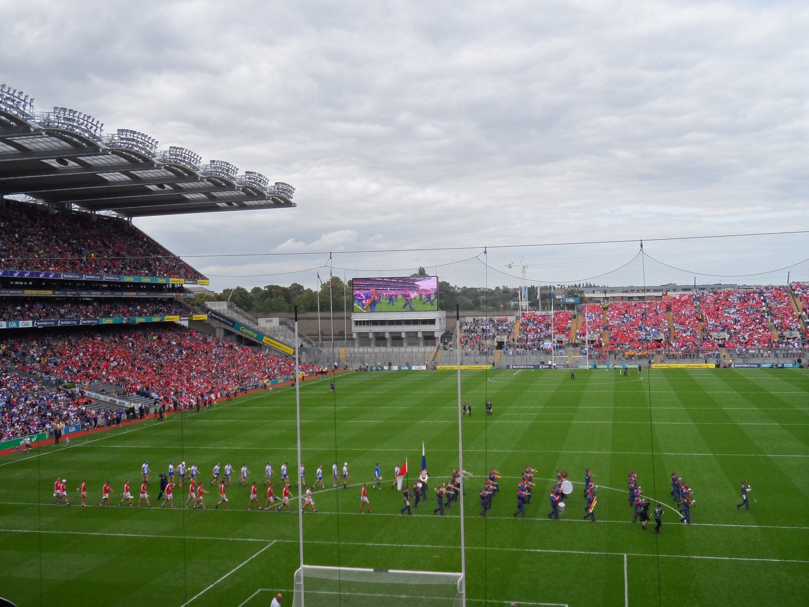 A packed crowd at an All-Ireland final inside Croke Park
