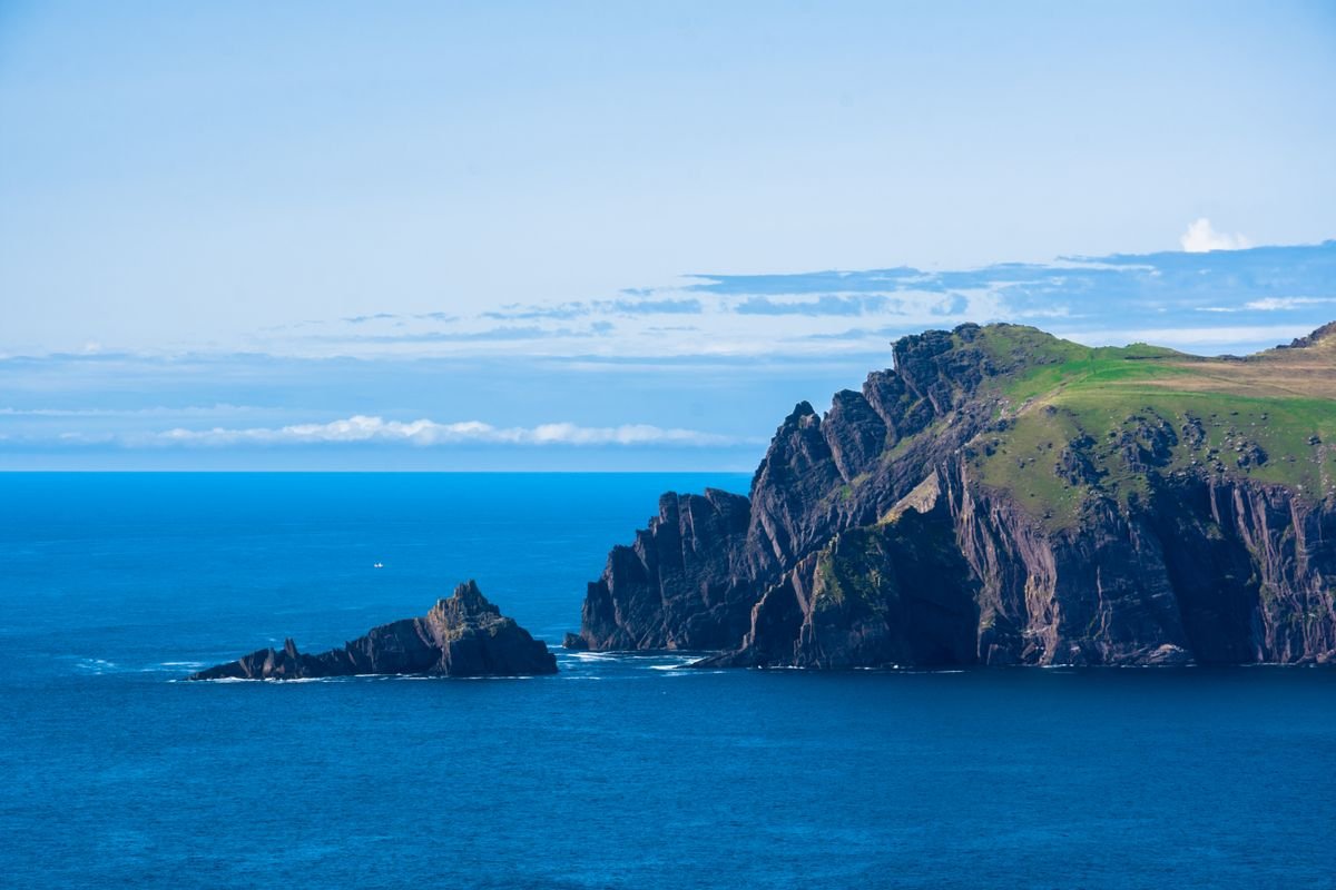 Dramatic headland at Slea Head on the Dingle Peninsula