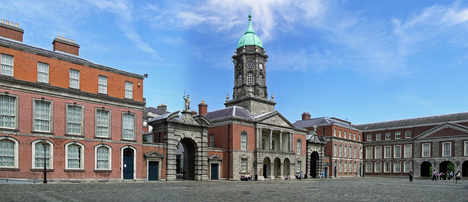 The courtyard of Dublin Castle where the Chester Beatty sits