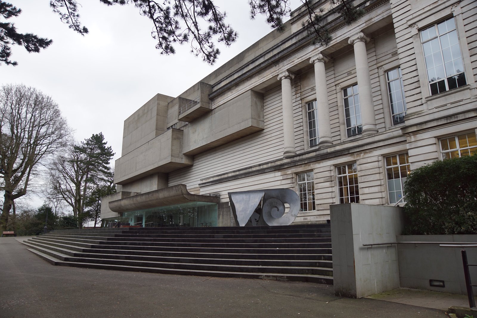 The Ulster Museum building in the Botanic Gardens, Belfast