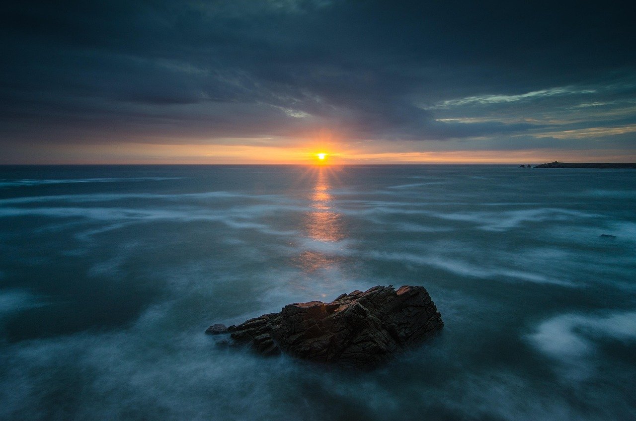 Sunset over the Atlantic from the Dingle Peninsula