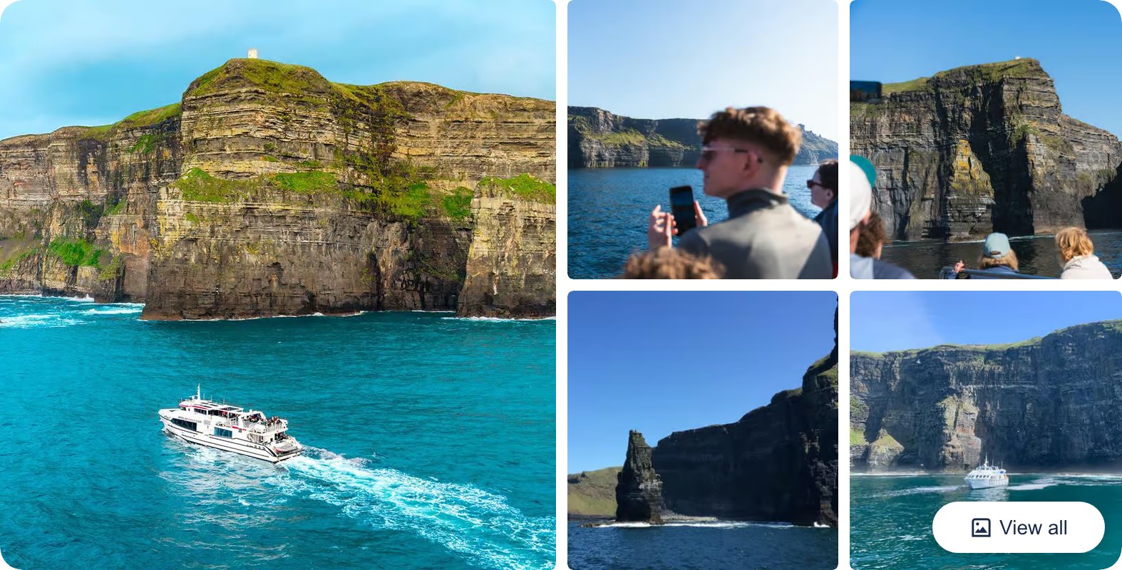 Cliffs of Moher Boat Tour from Doolin