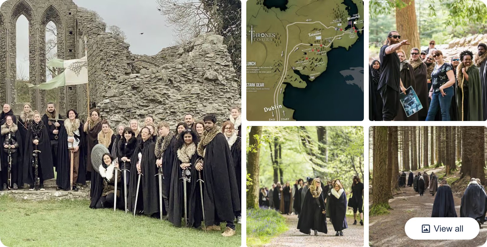 From Dublin: Full-Day Game of Thrones Filming Locations Tour