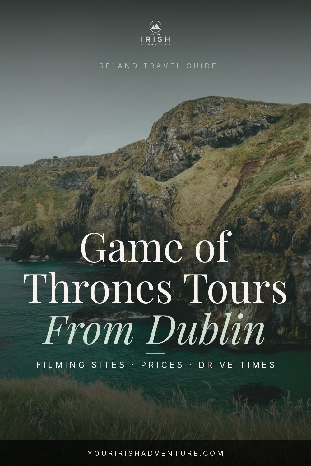 The Dark Hedges tree tunnel in Northern Ireland, a Game of Thrones filming location reached on a day tour from Dublin