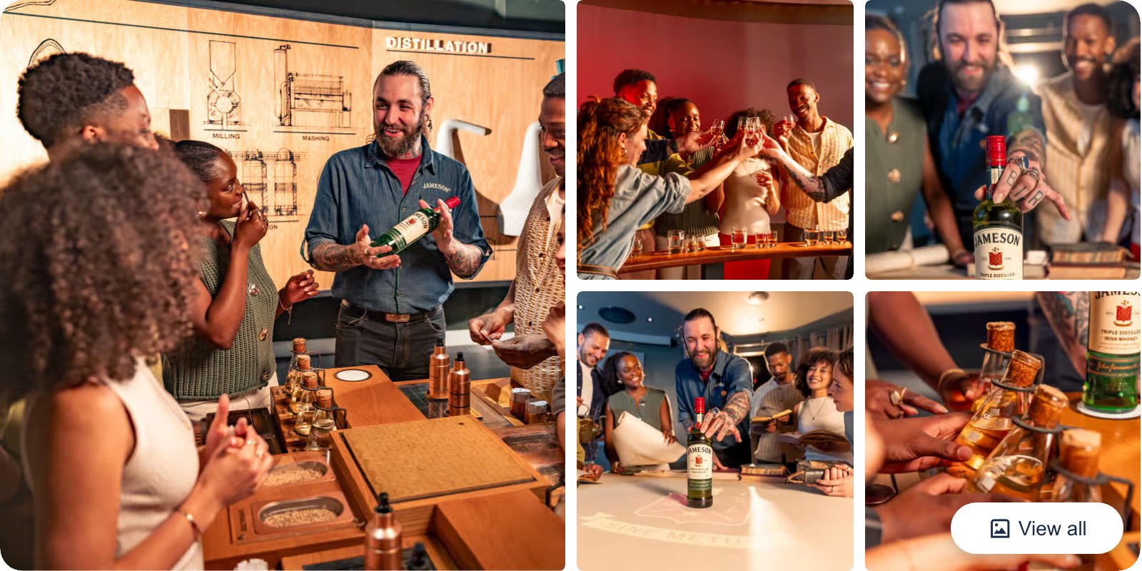 Jameson Distillery Guided Tour and Tasting