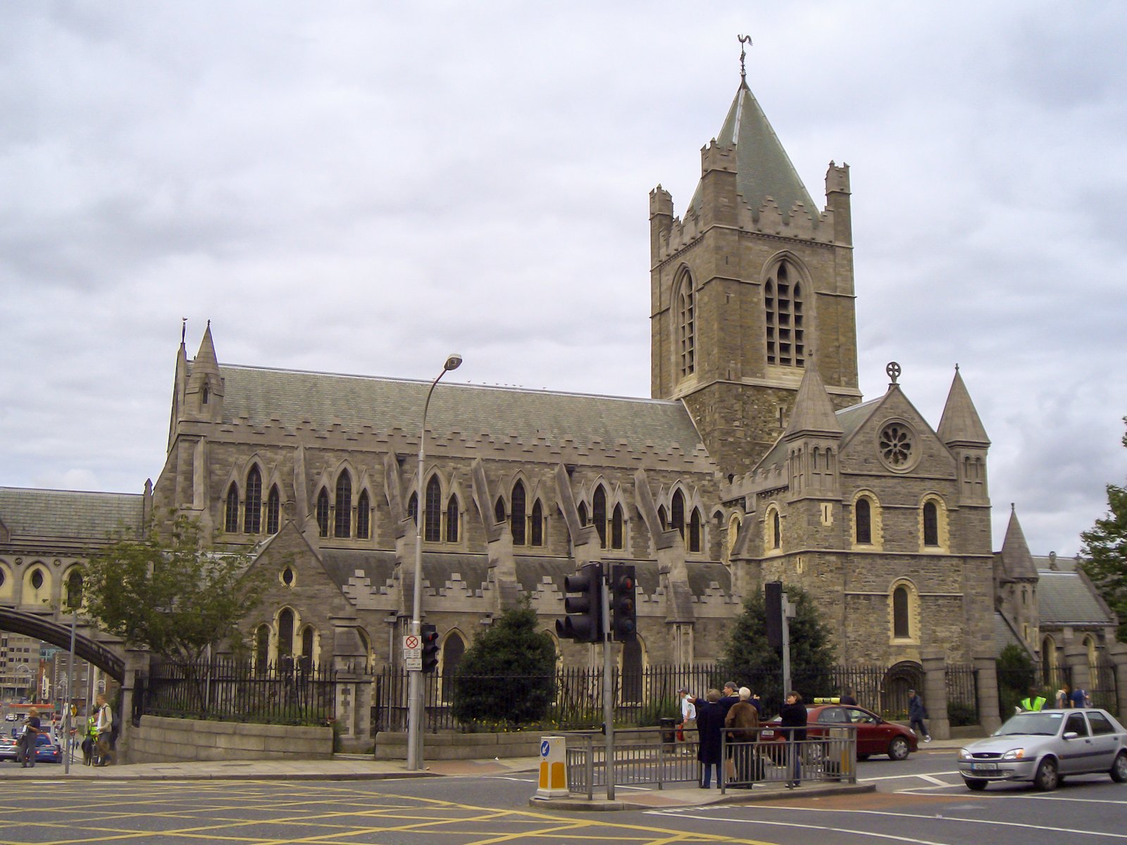 Christ Church Cathedral exterior in Dublin