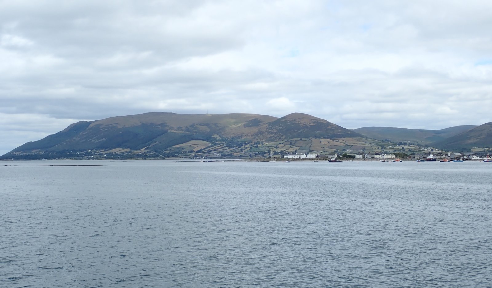 Carlingford Lough with the Cooley Mountains across the water near Cranfield